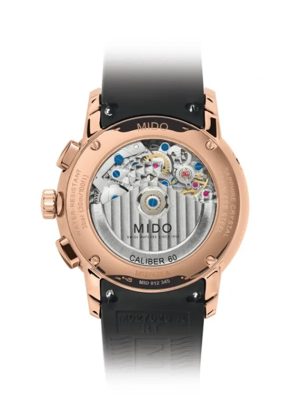 MIDO Herrenuhren-Baroncelli Chronograph Moonphase M027.625.37.061.00