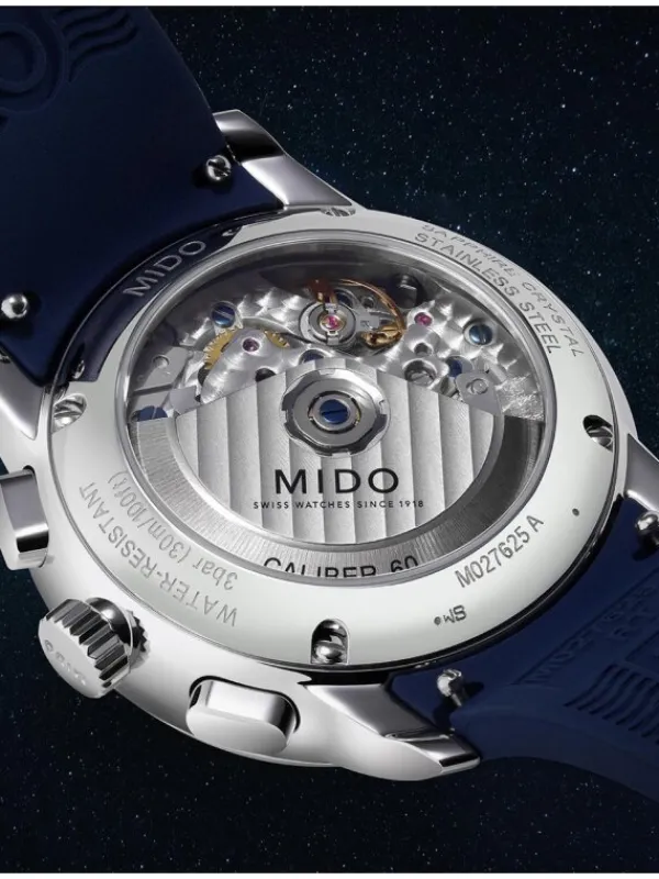 MIDO Herrenuhren-Baroncelli Chronograph Mondphase M027.625.17.041.00