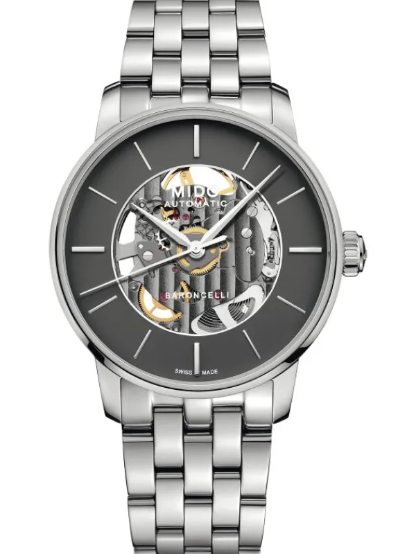MIDO Herrenuhren-Baroncelli Signature Skeleton M037.436.11.061.00