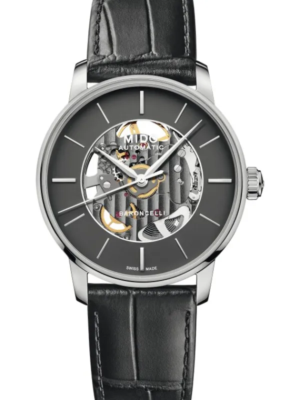MIDO Herrenuhren-Baroncelli Signature Skeleton M037.436.16.061.00