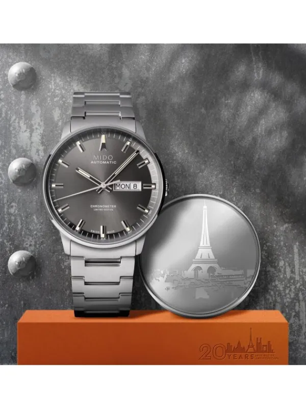 MIDO Herrenuhren-Commander Chronometer M021.431.11.061.02