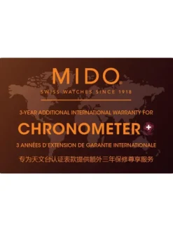 MIDO Herrenuhren-Commander Chronometer M021.431.11.061.02