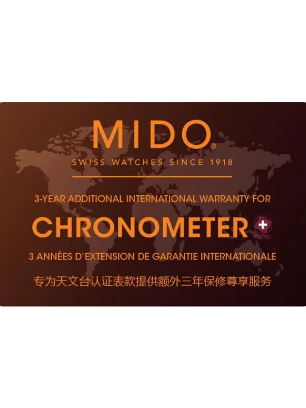 MIDO Herrenuhren-Commander Chronometer M021.431.11.061.02
