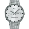 MIDO Herrenuhren-Commander Gent DATEDAY Automatic, Stahlarmband M84.2.942.113