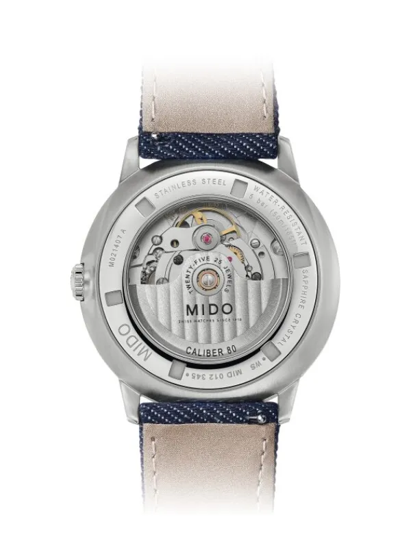 MIDO Herrenuhren-COMMANDER Gradient blau M021.407.18.411.00