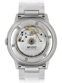 MIDO Herrenuhren-COMMANDER II Automatic Chronometer, blue, Stahlband M021.431.11.041.00