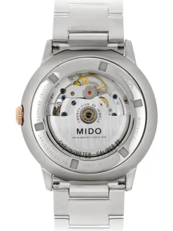 MIDO Herrenuhren-COMMANDER II Automatic Chronometer, grey, Stahlband M021.431.11.061.01