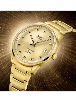 MIDO Damenuhren-COMMANDER Lady goldf. M021.207.33.021.00
