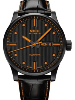 MIDO Herrenuhren-MULTIFORT Automatic, black/orange M005.430.36.051.80