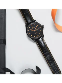 MIDO Herrenuhren-MULTIFORT Automatic, black/orange M005.430.36.051.80