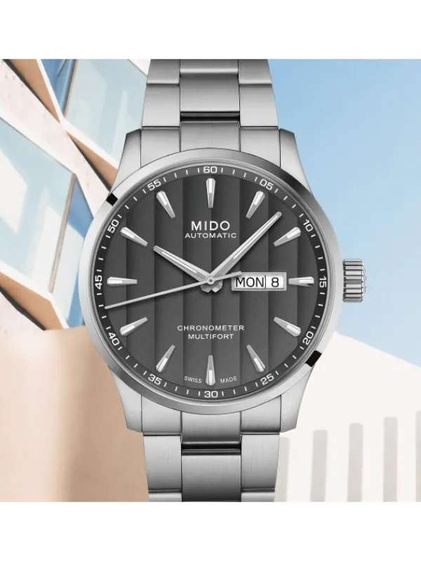 MIDO Herrenuhren-MULTIFORT III CSOC Chronometer M038.431.11.061.00