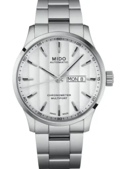 MIDO Herrenuhren-MULTIFORT III/GR/COSC/STEEL/SI M038.431.11.031.00