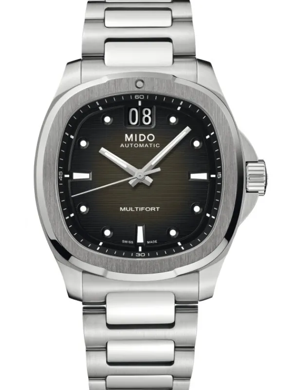 MIDO Herrenuhren-MULTIFORT TV BIG DATE 40mm M049.526.11.081.00