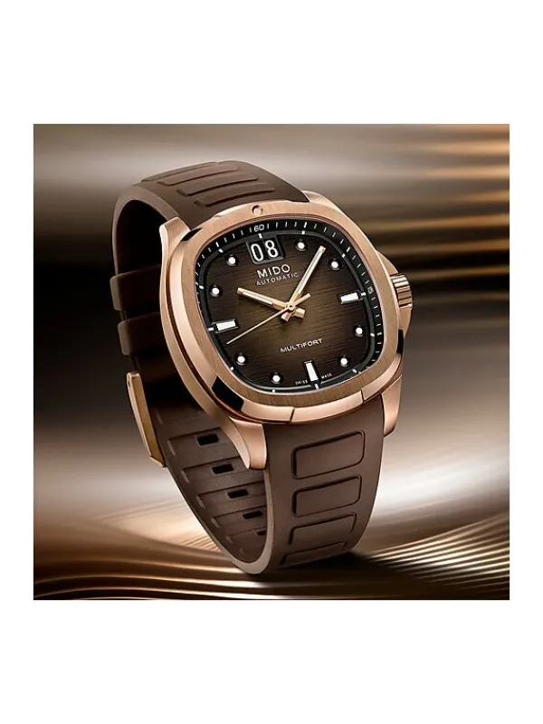 MIDO Herrenuhren | Damenuhren-MULTIFORT TV BIG DATE 40mm M049.526.37.291.00