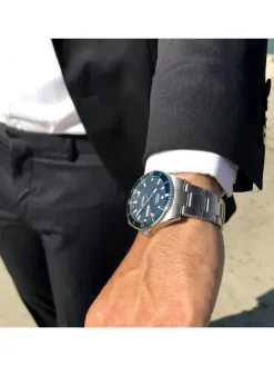 MIDO Herrenuhren-Ocean Star CAPTAIN Automatic Caliber 80, blue M026.430.11.041.00