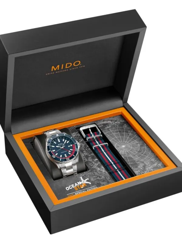 MIDO Herrenuhren-Ocean Star Captain GMT Set M026.629.11.041.00
