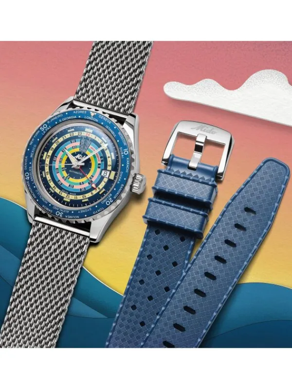 MIDO Herrenuhren-Ocean Star Decompression Worldtimer Special Edition M026.829.17.041.00