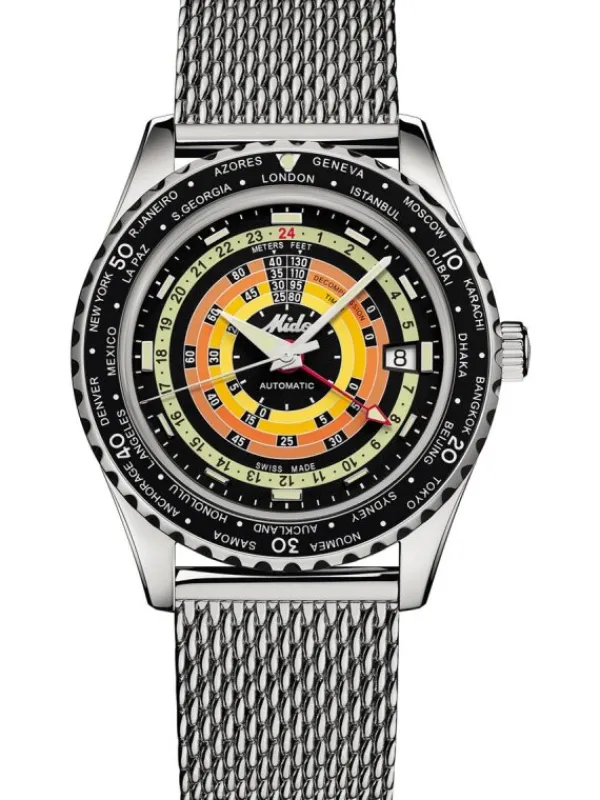 MIDO Herrenuhren-Ocean Star Decompression Worldtimer Special Edition M026.829.17.051.00