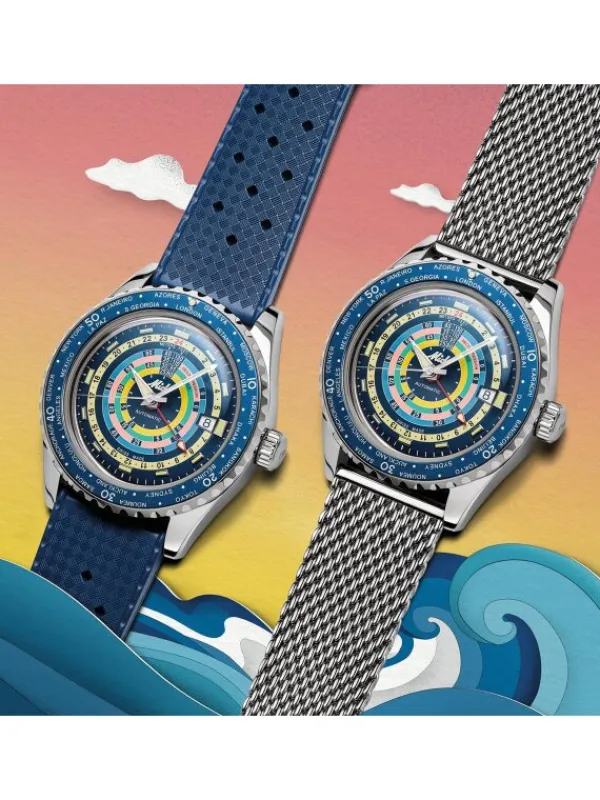 MIDO Herrenuhren-Ocean Star Decompression Worldtimer Special Edition M026.829.17.041.00