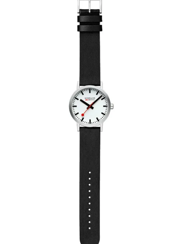 MONDAINE Herrenuhren-Classic 40 mm brushed A660.30360.16SBBV