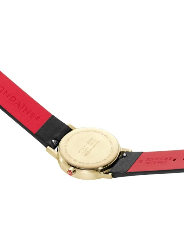 MONDAINE Damenuhren-Classic 30mm goldf. A658.30323.10SBBV