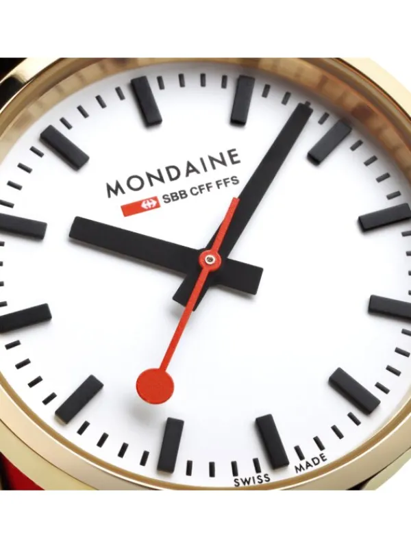 MONDAINE Damenuhren-Classic 30mm goldf. A658.30323.10SBBV