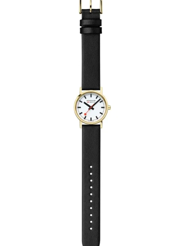 MONDAINE Damenuhren-Classic 30mm goldf. A658.30323.10SBBV