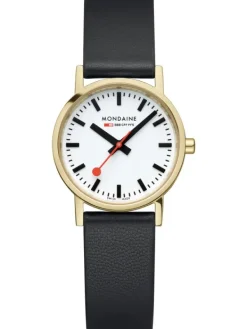 MONDAINE Damenuhren-Classic 30mm goldf. A658.30323.10SBBV