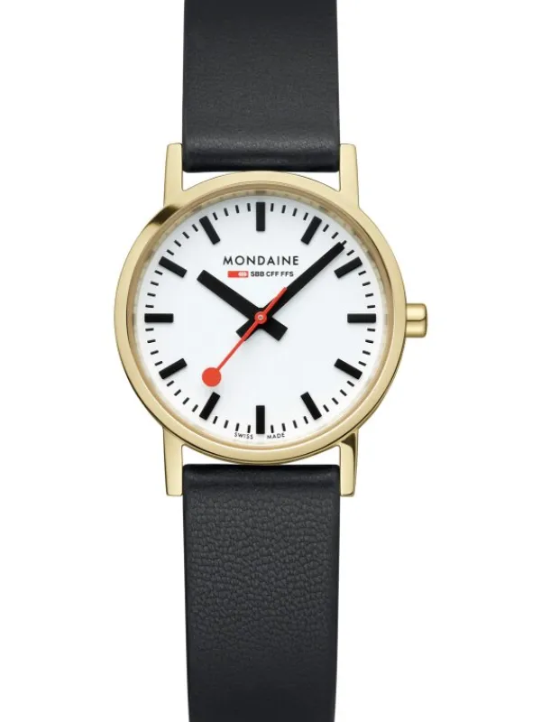MONDAINE Damenuhren-Classic 30mm goldf. A658.30323.10SBBV