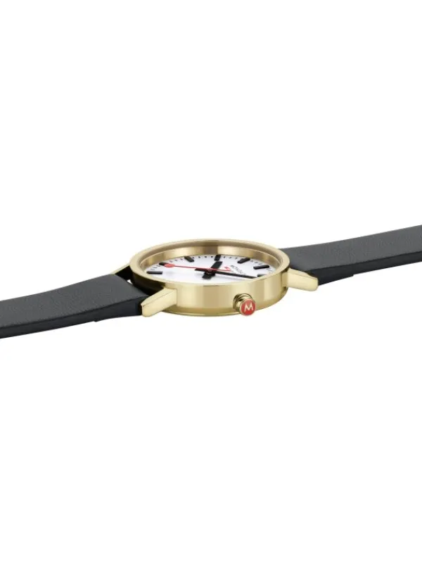 MONDAINE Damenuhren-Classic 30mm goldf. A658.30323.10SBBV