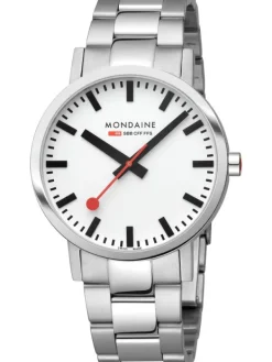 MONDAINE Herrenuhren-Classic 40mm Stahlband A660.30360.11SBJ
