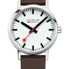MONDAINE Herrenuhren-Classic Vegan 40 mm A660.30360.11SBGV