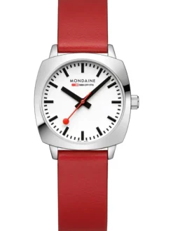MONDAINE Damenuhren-Cushion Petite 31mm MSL.31110.LCV