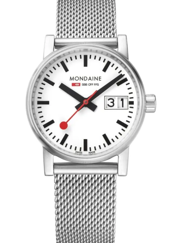 MONDAINE Damenuhren-evo2 30 Saphire Big Date MSE.30210.SM