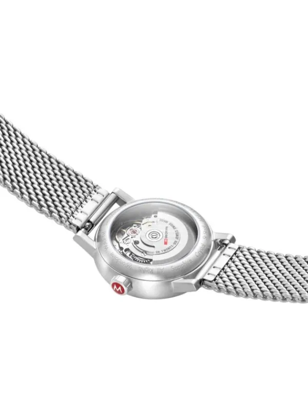 MONDAINE Damenuhren-EVO2 Automatik 35mm gebürstet MSE.35610.SM