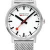 MONDAINE Herrenuhren-evo2 43 mm Milanese MSE.43110.SJ