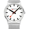 MONDAINE Herrenuhren-Simply Elegant, 40 mm Milanese A638.30350.16SBZ