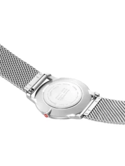 MONDAINE Herrenuhren-Simply Elegant, 40 mm Milanese A638.30350.16SBZ