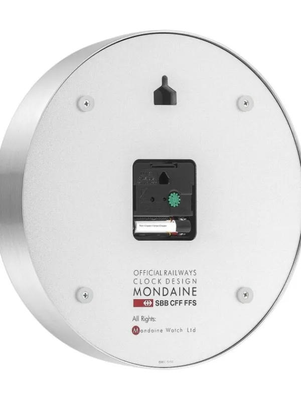 MONDAINE Wecker + Co. | Wanduhren-Wanduhr rund, 250 mm A990.CLOCK.16SBB