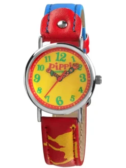 Pippi Langstrumpf Kinderuhren-Pippis Zöpfe PE2060-813