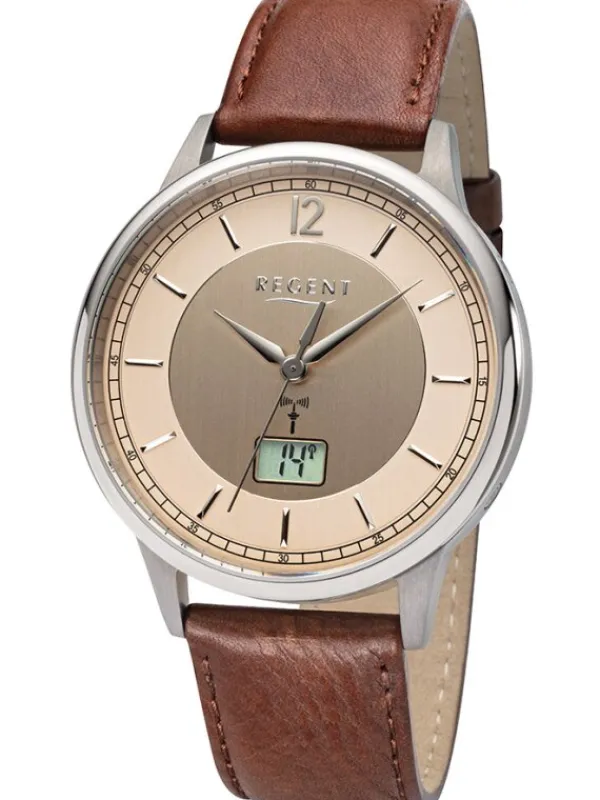 REGENT Herrenuhren-Armbanduhr Funk Lb BA-398 BA-398