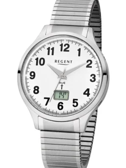 REGENT Herrenuhren-Armbanduhr mit Flexband FR-211