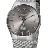 REGENT Herrenuhren-Armbanduhr mit Milanese-Armband FR-215