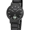 REGENT Damenuhren-Funk Stahl/Keramik FR-266 BA-417