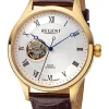 REGENT Herrenuhren-Herrenuhr Automatik Unruh 42 mm goldf. GM-2216