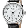 REGENT Herrenuhren-Herrenuhr Handaufzug 43 mm weiß GM-2200