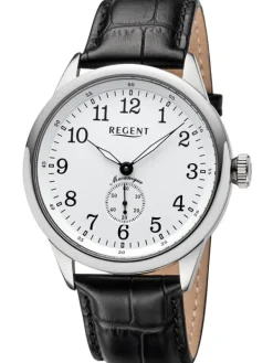REGENT Herrenuhren-Herrenuhr Handaufzug 43 mm weiß GM-2200