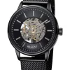 REGENT Herrenuhren-Herrenuhr Handaufzug Skelett F1397