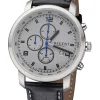 REGENT Herrenuhren-Herrenuhr Quarz Chronograph Lederband GM-2109