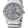 REGENT Herrenuhren-Herrenuhr Quarz Chronograph Gliederarmband GM-2111